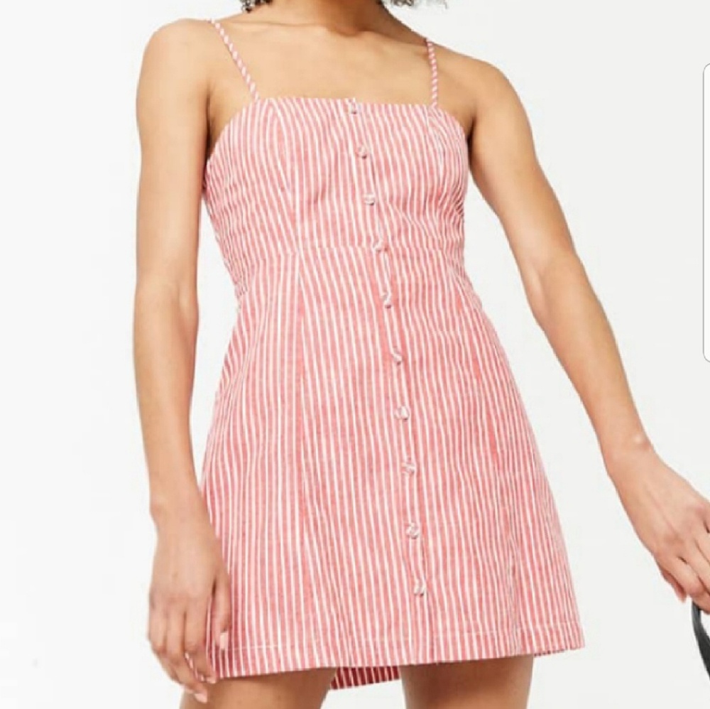 Like New. Striped red & white dress.